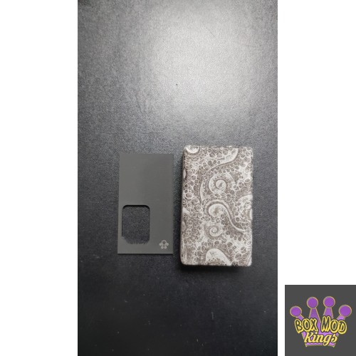 Octopus mods White and black 360 Squid Ink Engraved Box